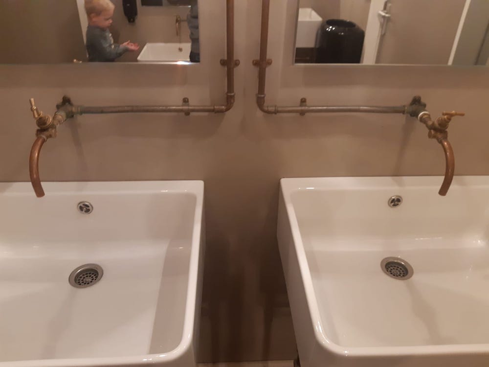 Renovatie van de badkamer
