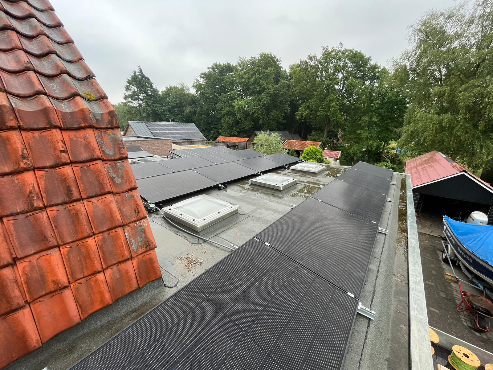 Joure zonnepanelen & hybride warmtepomp